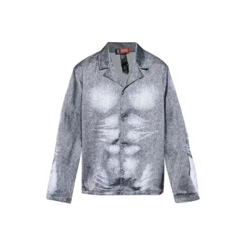 DIESEL X Savage X Fenty Trompe Denim Sleep Shirt