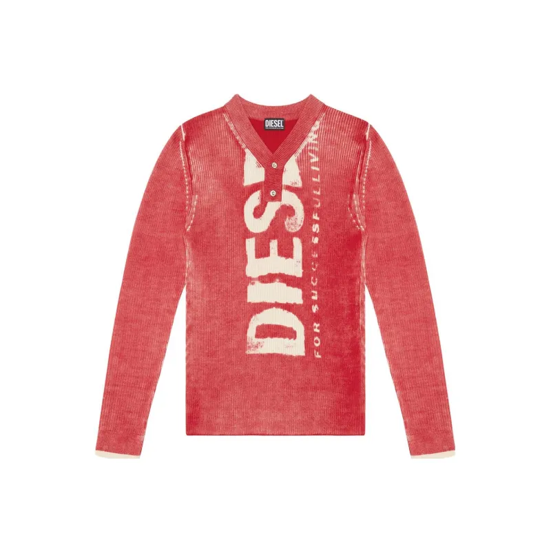 DIESEL Sweaters Men Red-0