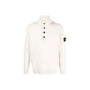 STONE ISLAND Compass patch High neck Jumper