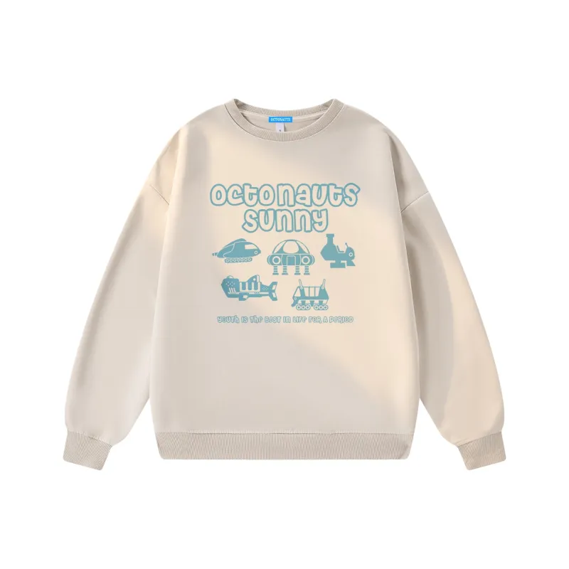 Small Columns Under The Sea Sweatshirt Unisex-14