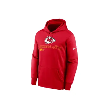 Nike Kansas City Chiefs Men's Nike Therma Nfl Pullover Hoodie