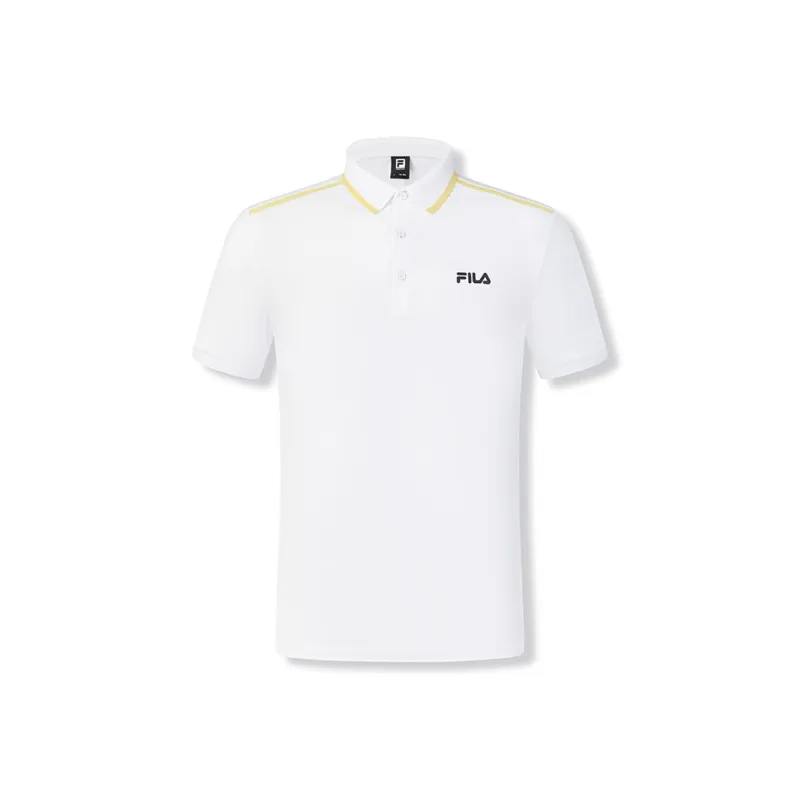 FILA Polo Shirt Men's Jade White-0