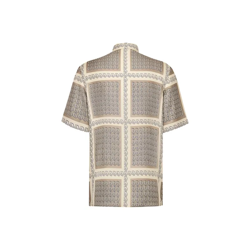 DIOR Oblique Checks Printed Shirt-1