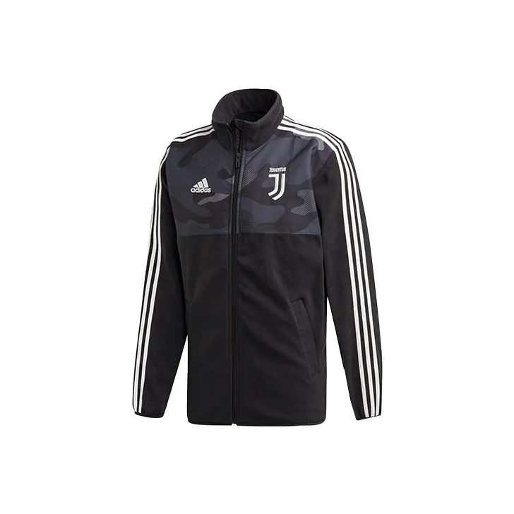 Adidas Juventus Jackets Coats Men's Black-0