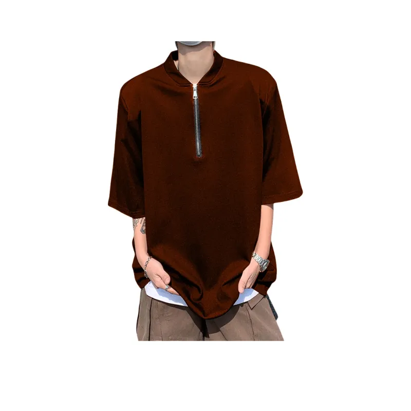 WELTER EXPERIMENT Minimalist Style Basic T Shirt Unisex-0