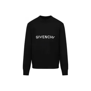 Givenchy Intarsia Knit Crewneck Jumper