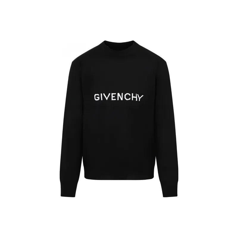 Givenchy Intarsia Knit Crewneck Jumper-0