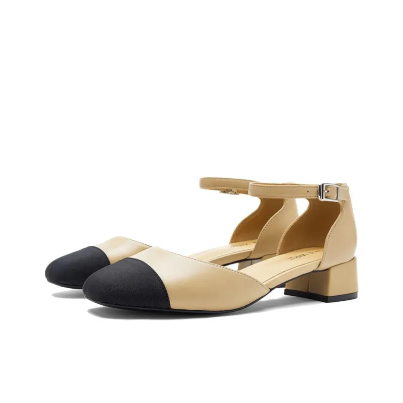 NINE WEST Chunky Heel High Heels 3cm Women's-2