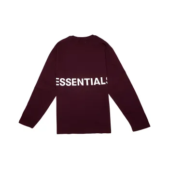 Fear Of God Essentials Boxy Graphic Long Sleeve T Shirt