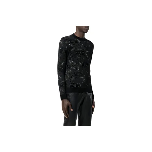SAINT LAURENT SS23 Sweater Men's Black