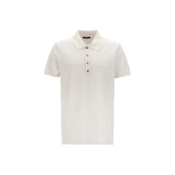 BALMAIN Short Sleeve Polo Shirt