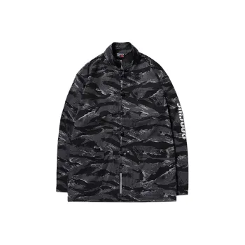 LiNing Jackets Men Standard Black Camouflage