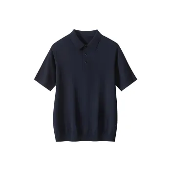 H YXIANG Polo Shirts Men