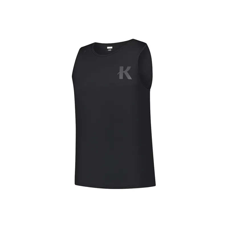 QIAODAN x QIANGFENGCHUIFU,LIANMINGKUAN Tank Top Men's Black-0