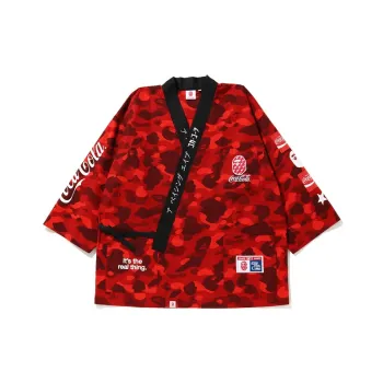 A BATHING APE X Coca Cola Kimono Shirt