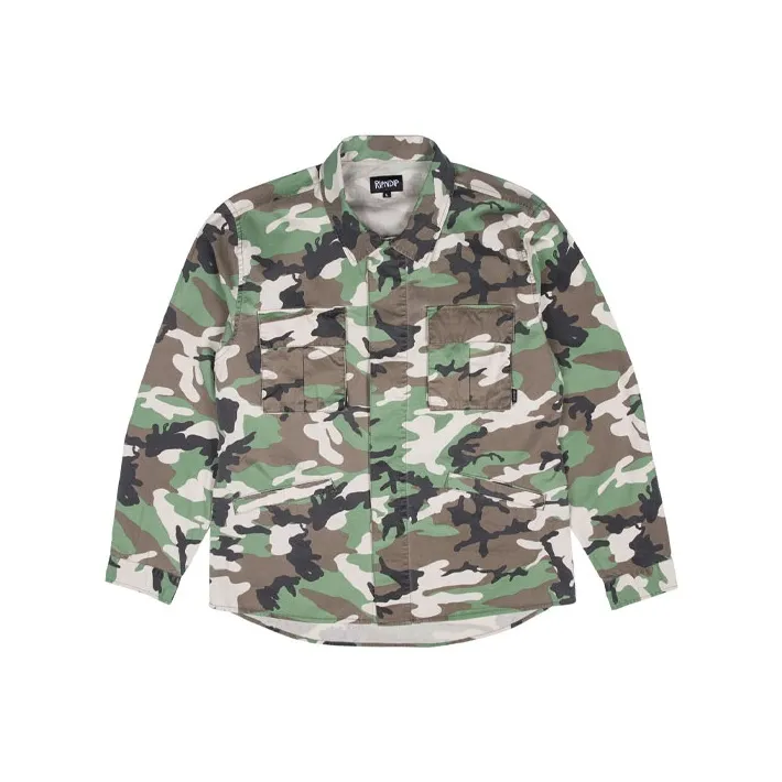 RIPNDIP Loose Fit Jacket Unisex Green-0