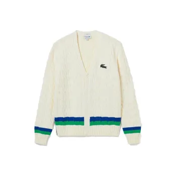 LACOSTE Sweaters Unisex Ecru