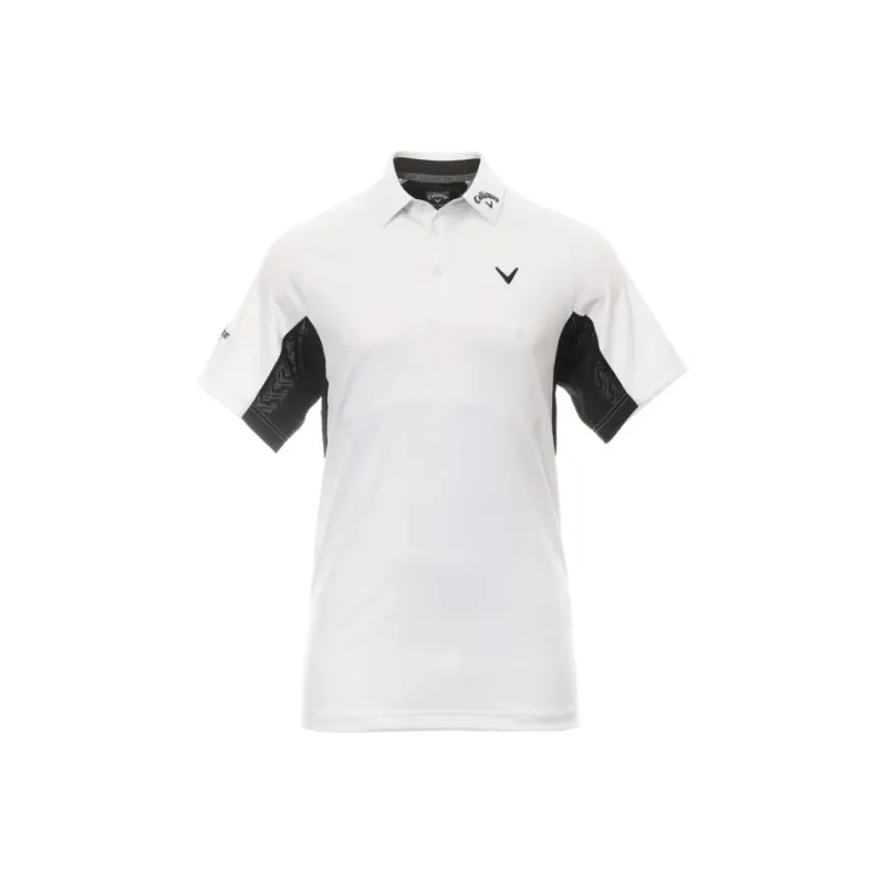 Callaway Polo Shirt Men's Black White-0