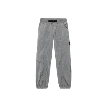 STONE ISLAND SS25 Knitted Sweatpants Men's Pearl Gray
