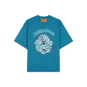 Brain Dead Sweaters Men Blue