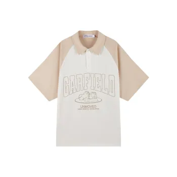 FUN X Garfield SS24 Polo Shirt Men's Khaki