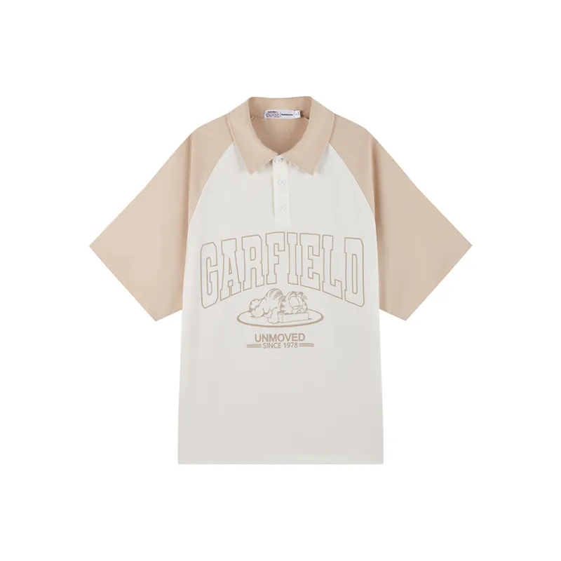 FUN X Garfield SS24 Polo Shirt Men's Khaki-0