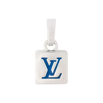 LOUIS VUITTON Metal Parts, Enamel Charms / Pendants Men's Silver