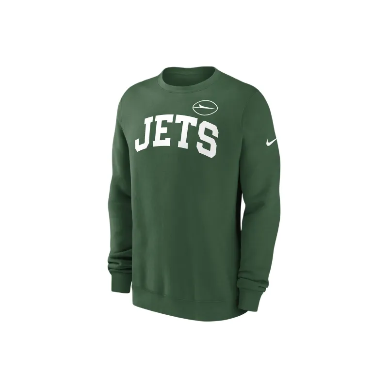 Nike New York Jets Club Men's Nike Nfl Pullover Crew-0