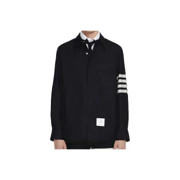 THOM BROWNE 4 Bar Pocket Shirt