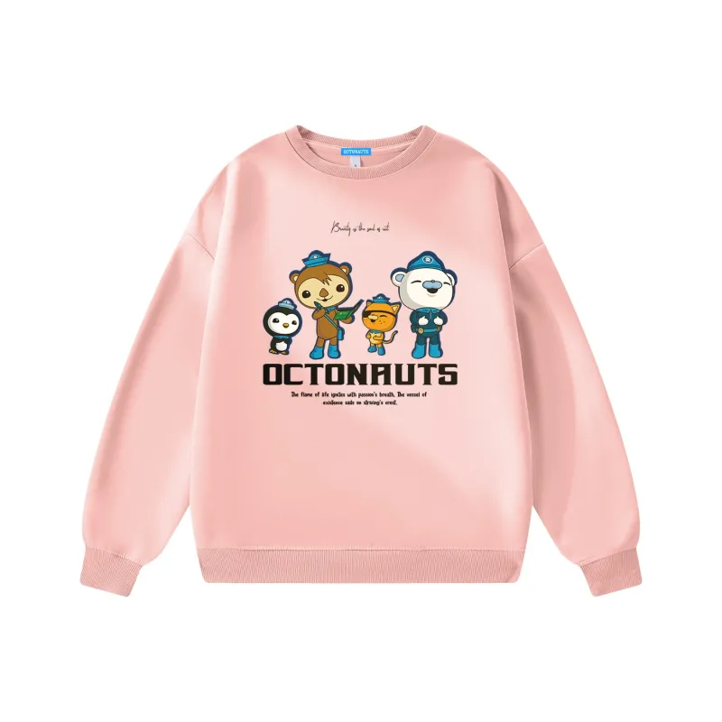Small Columns Under The Sea Sweatshirt Unisex-4