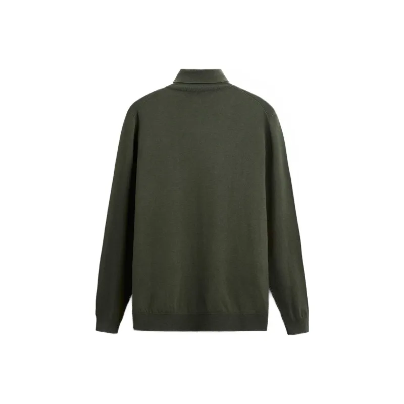 ZARA Knitwear Men Dark Green-0