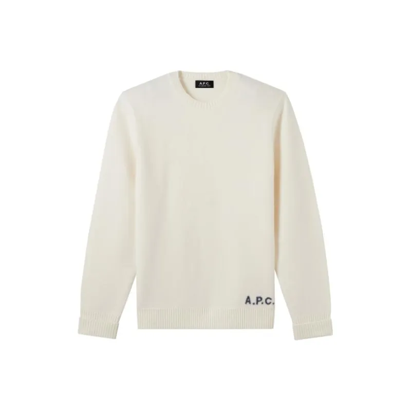A.P.C Knitwear Men AAB/White-0