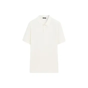Massimo Dutti Polo Shirt Men's Cream