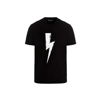 Neil Barrett T Shirts Men Black