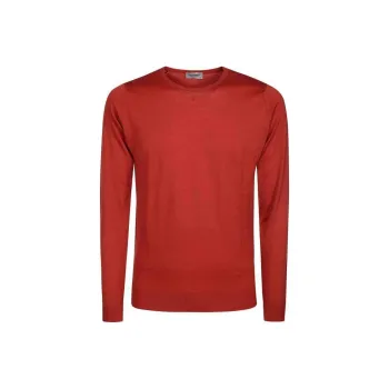 JOHN SMEDLEY Sweaters Men Red