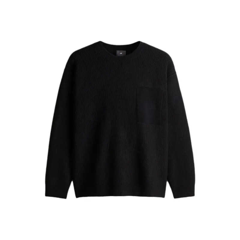 H&M Sweaters Men Black-0
