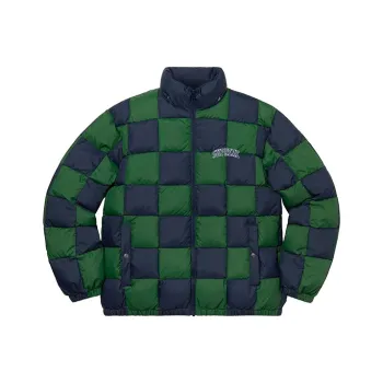 Supreme Checkerboard Puffy Jacket