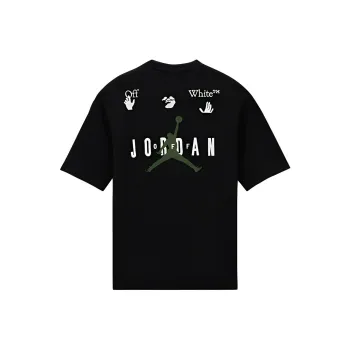 OFF WHITE X JORDAN T shirt Asia Sizing