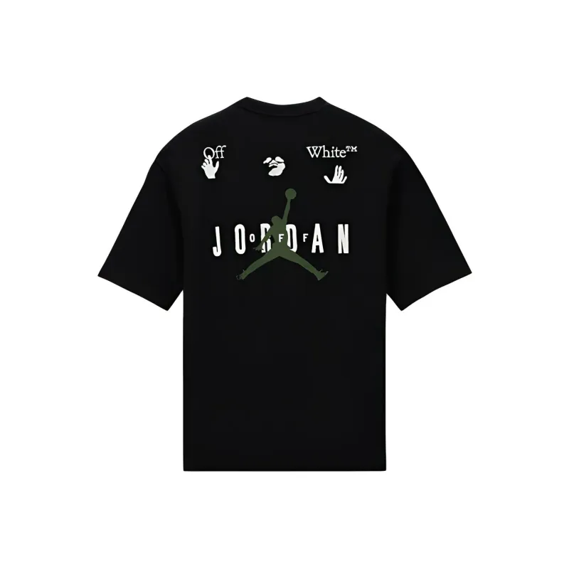 OFF-WHITE X JORDAN T-shirt Asia Sizing-0