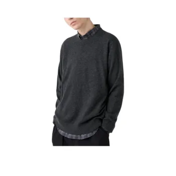 UNIQLO Cashmere Sweater Unisex Dark Gray