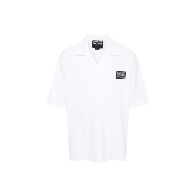 VERSACE JEANS COUTURE Polo Shirt Men's White-0