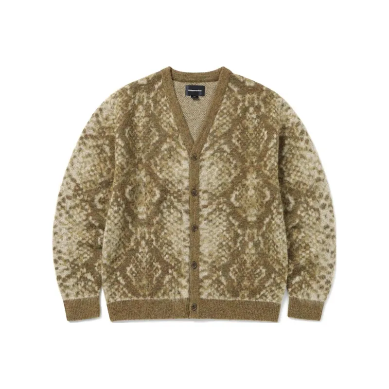 Thisisneverthat Phyton Jacquard Knit Cardigan-0
