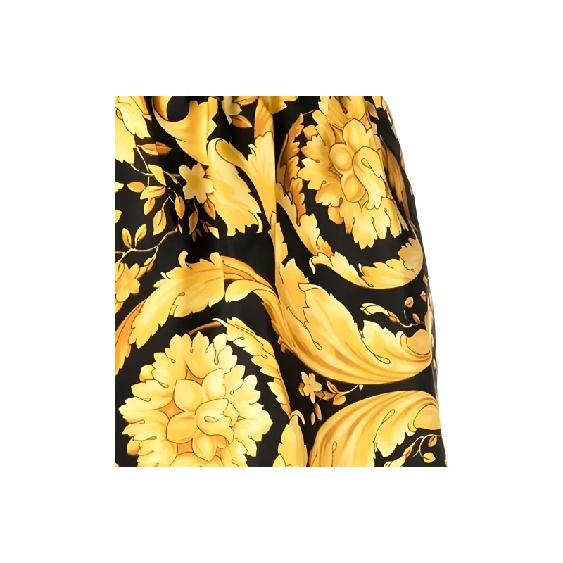 VERSACE Casual Shorts Women's Yellow-3