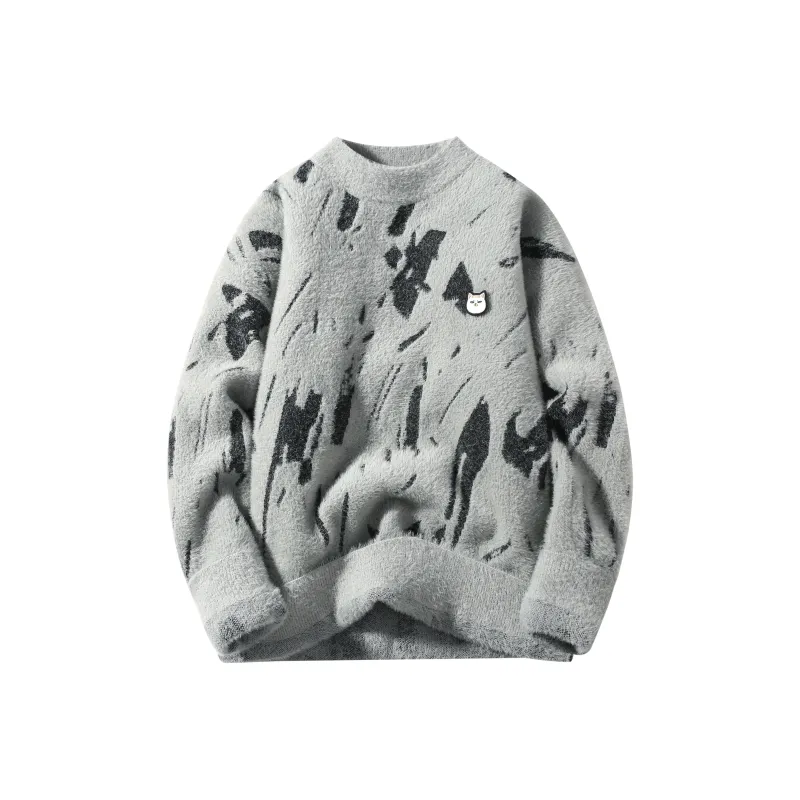 Supremo Cat Sweaters Unisex-5