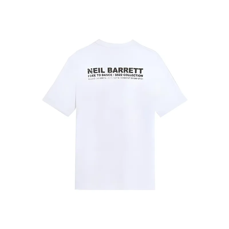 Neil Barrett T Shirts Men White-1