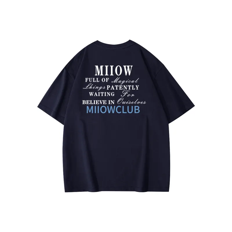 MIIOW Trendy Party Collection Cooling Summer Collection T Shirt Unisex-4