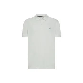 SUN68 Polo Shirt Men's Gray White