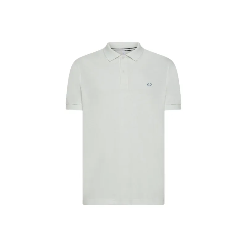SUN68 Polo Shirt Men's Gray White-0
