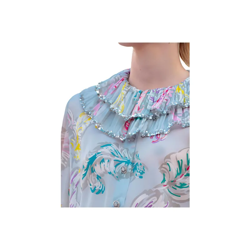 CHANEL 25S Shirt Women's Multicolor-2