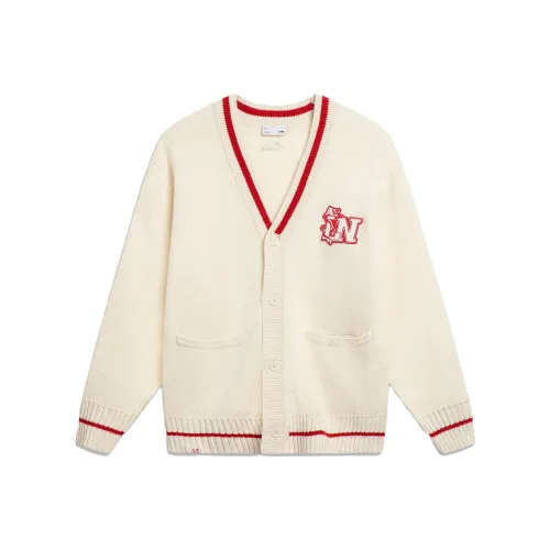 LiNing Sports Life Collection Knitwear Men's Ecru